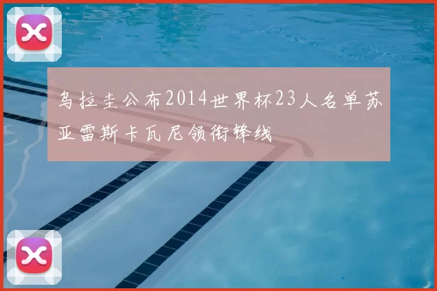 乌拉圭公布2014世界杯23人名单苏亚雷斯卡瓦尼领衔锋线